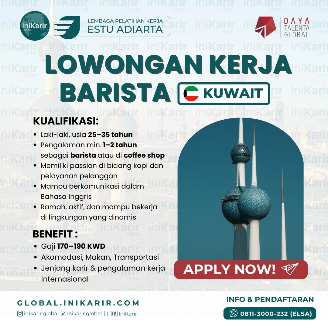 Lowongan Barista